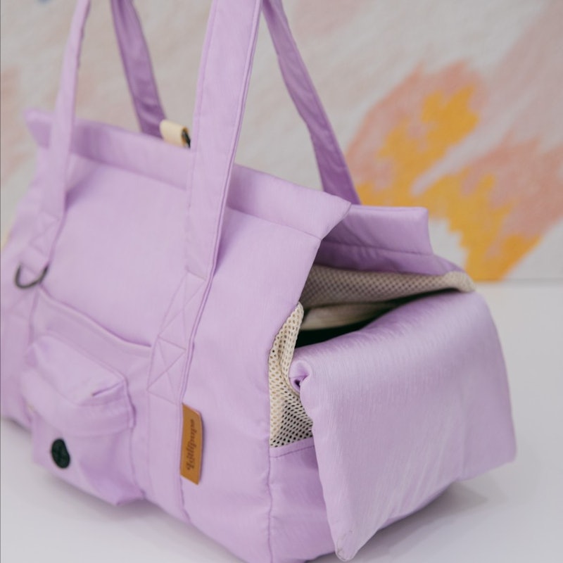 Dog Bag with Comfy Cushion & Poop Bag Pocket 2