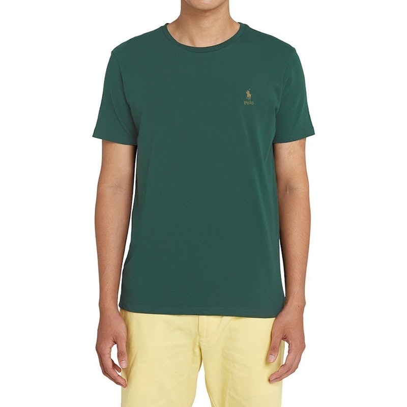 POLO SPORT Jersey Crewneck Mens T-Shirt - Emerald Green 3