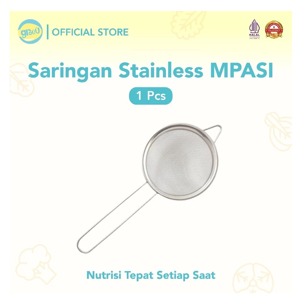 Menggapai Bintang Angkasa Grouu Saringan Stainless MPASI