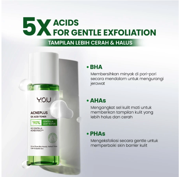 HEBE Beauty Style Y.O.U AcnePlus 5X Acid Toner