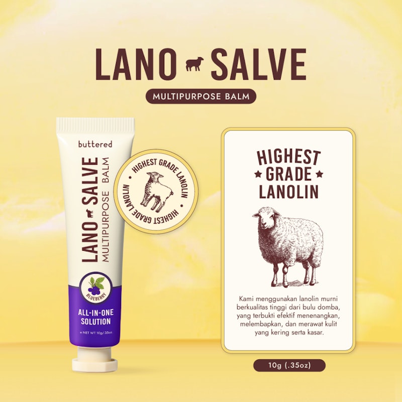 Buttered Lanosalve Multipurpose Balm 4