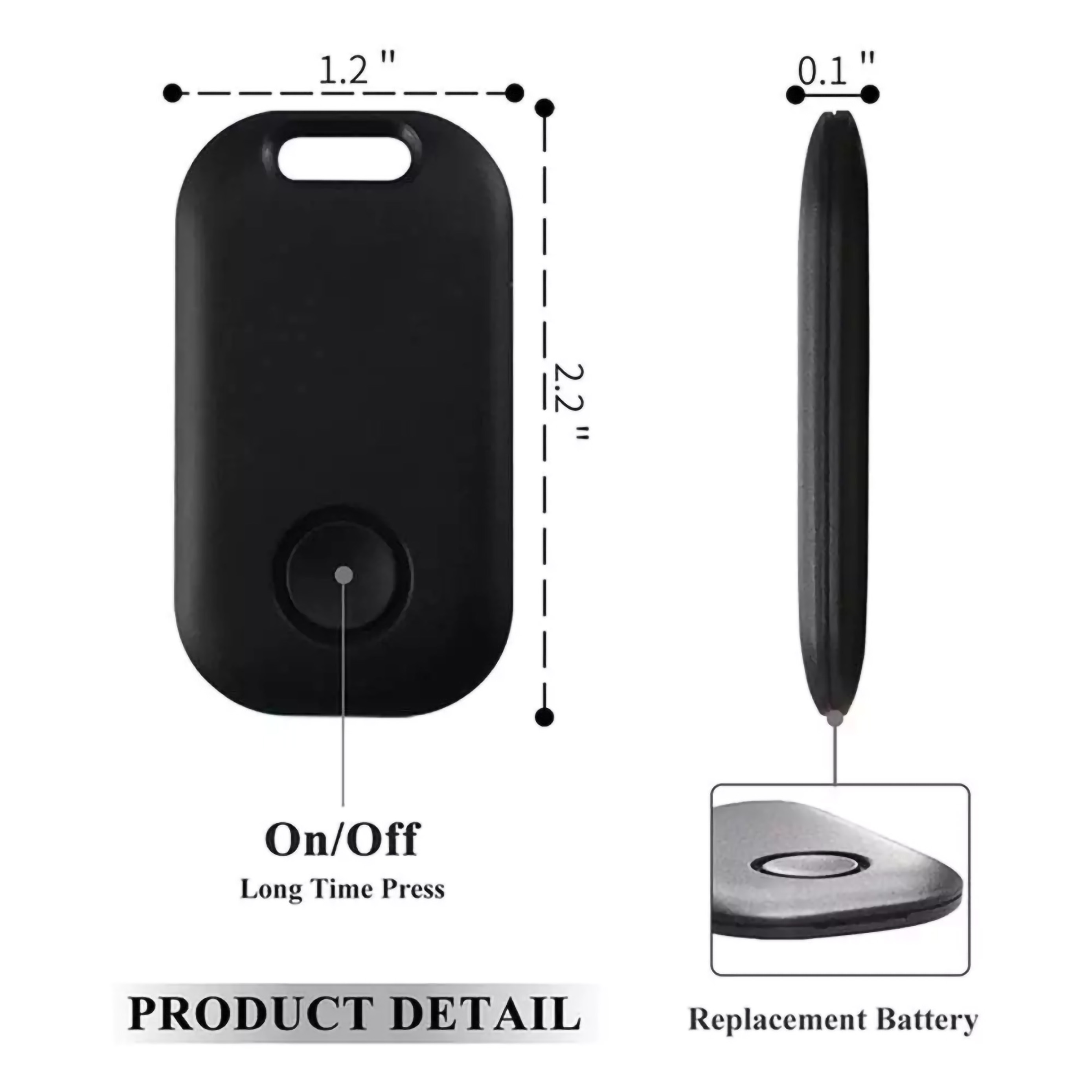 Dua Anak Muda DNAC iTag Locator Smart Tracker 