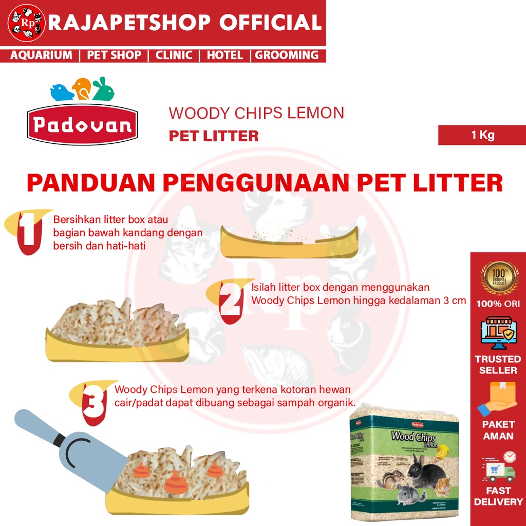 Padovan WoodChips Green Apple