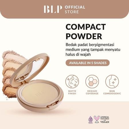 Lizzie Parra Kreasi BLP Beauty Compact Powder Medium Beige