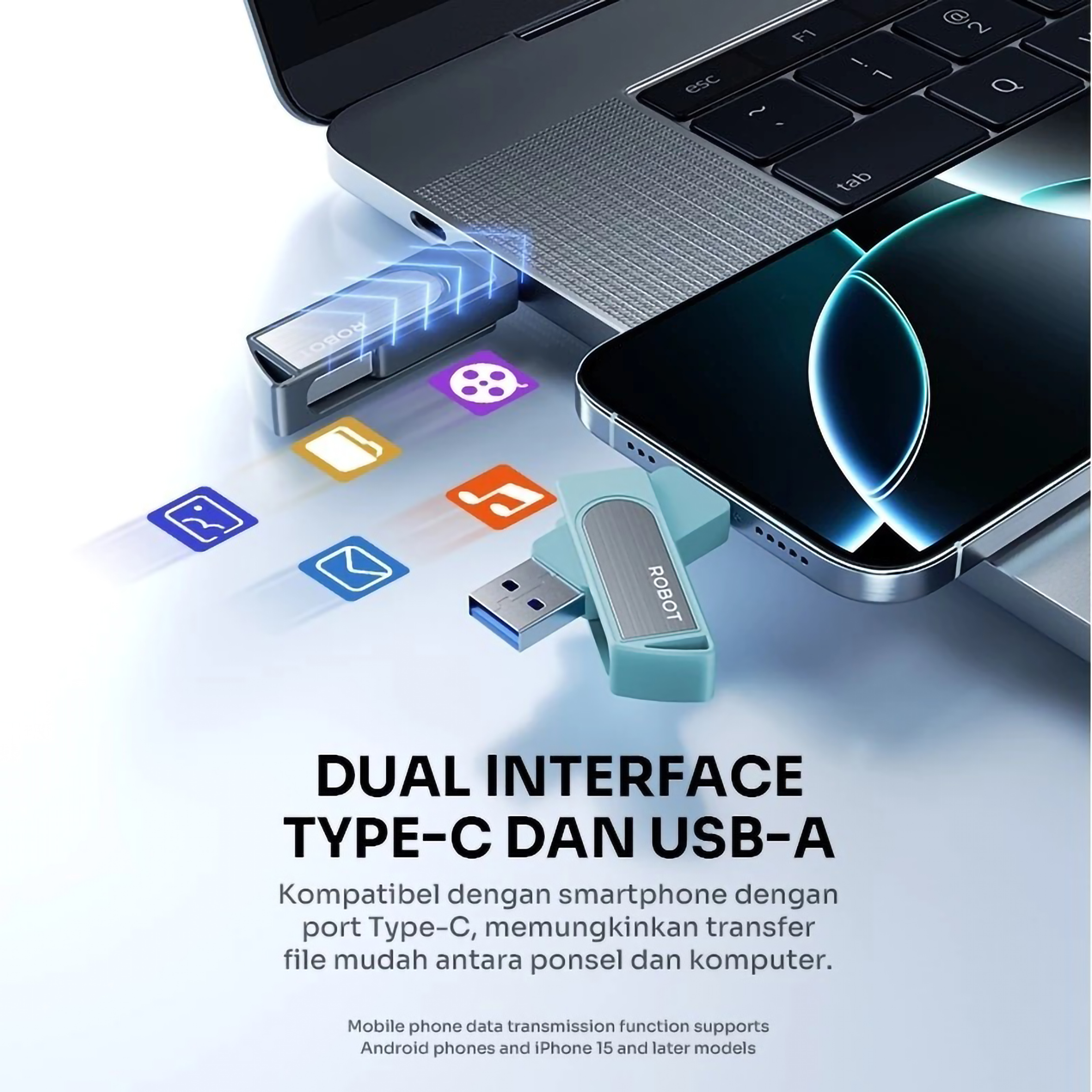 Wook Global Technology ROBOT U-Disk Flashdisk 32GB ROC132 