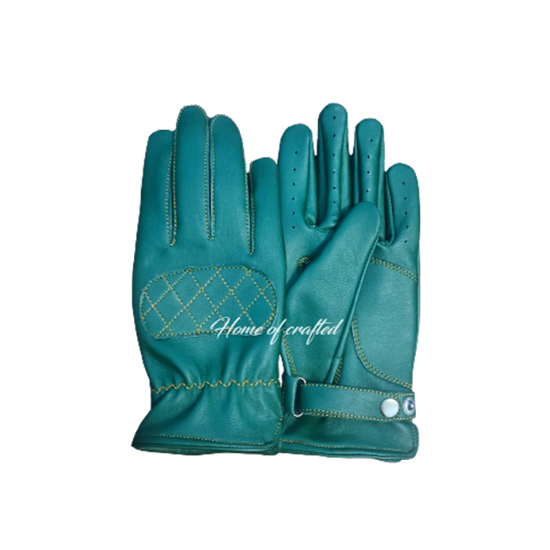 Leather Gloves Asterix Vintage 5