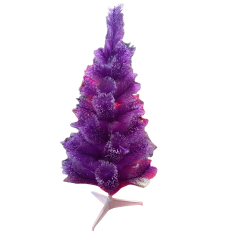 Pohon Natal Ungu 1