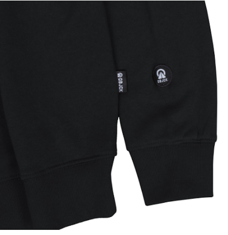 Sweater Little Logo 3 Black Crewneck 4