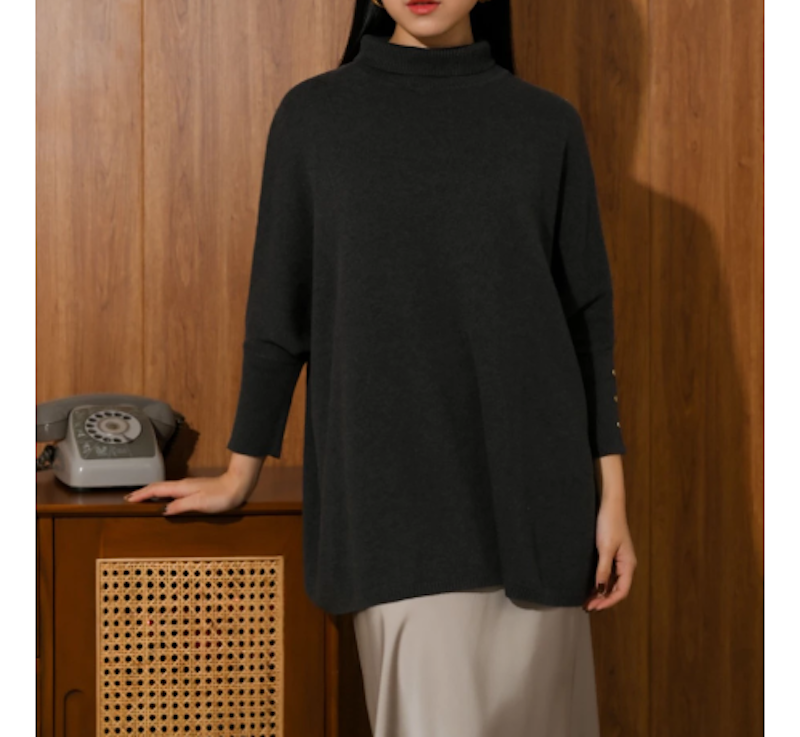 Suetercloth Cassia Knit Batwing Sweater 3