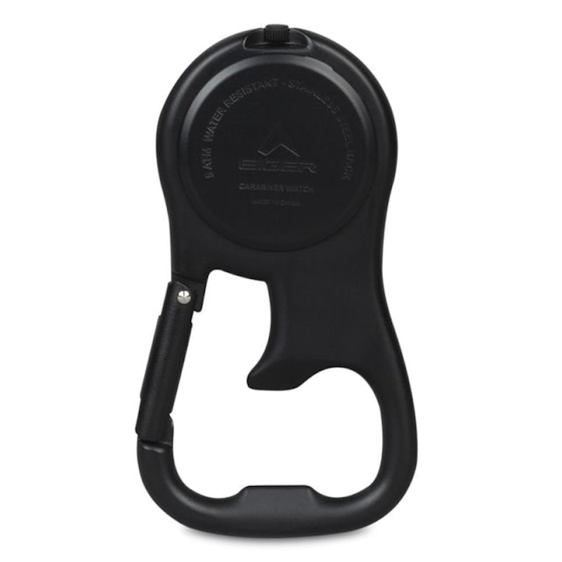 CARABINER COMPASS WATCH BLACK 4