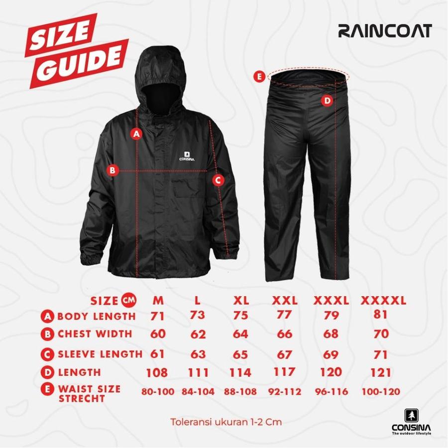 Consina Segara Alam Consina Tetap Kring Jas Hujan Outdoor 
