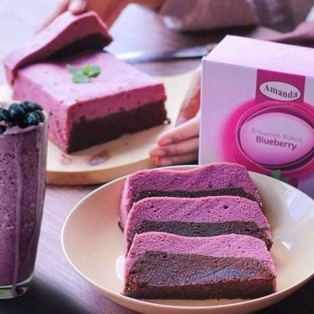 Brownies Blueberry