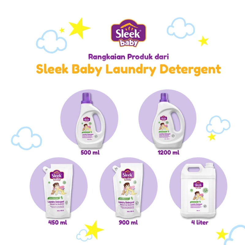 Sleek Baby Laundry Detergent 4