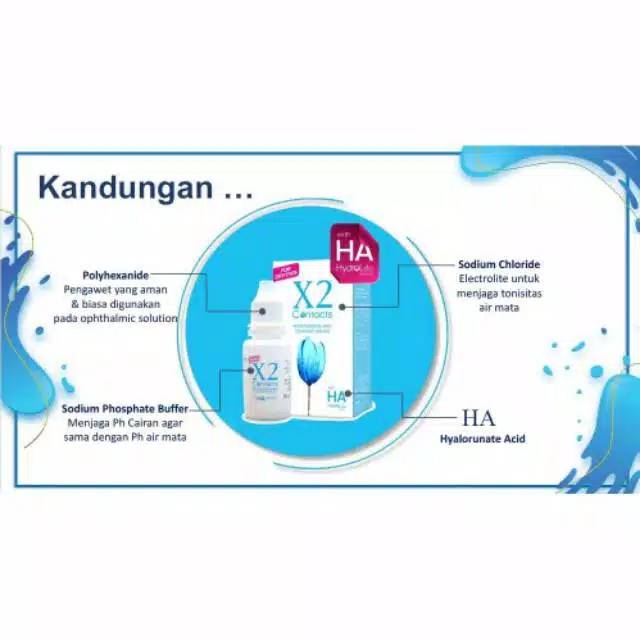 Katamata X2 Contacts Moisturizing and Comfort Drops