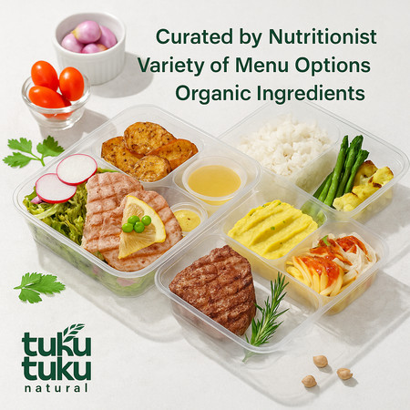 Tuku-Tuku Natural Meal Prep 5/10/20 Hari 2