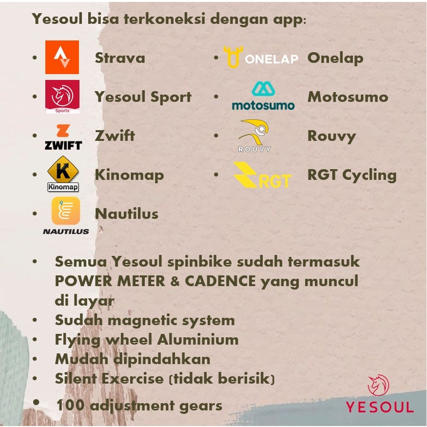 Fujian Yesoul Health Technology Yesoul Indoor Spinning Bike S3