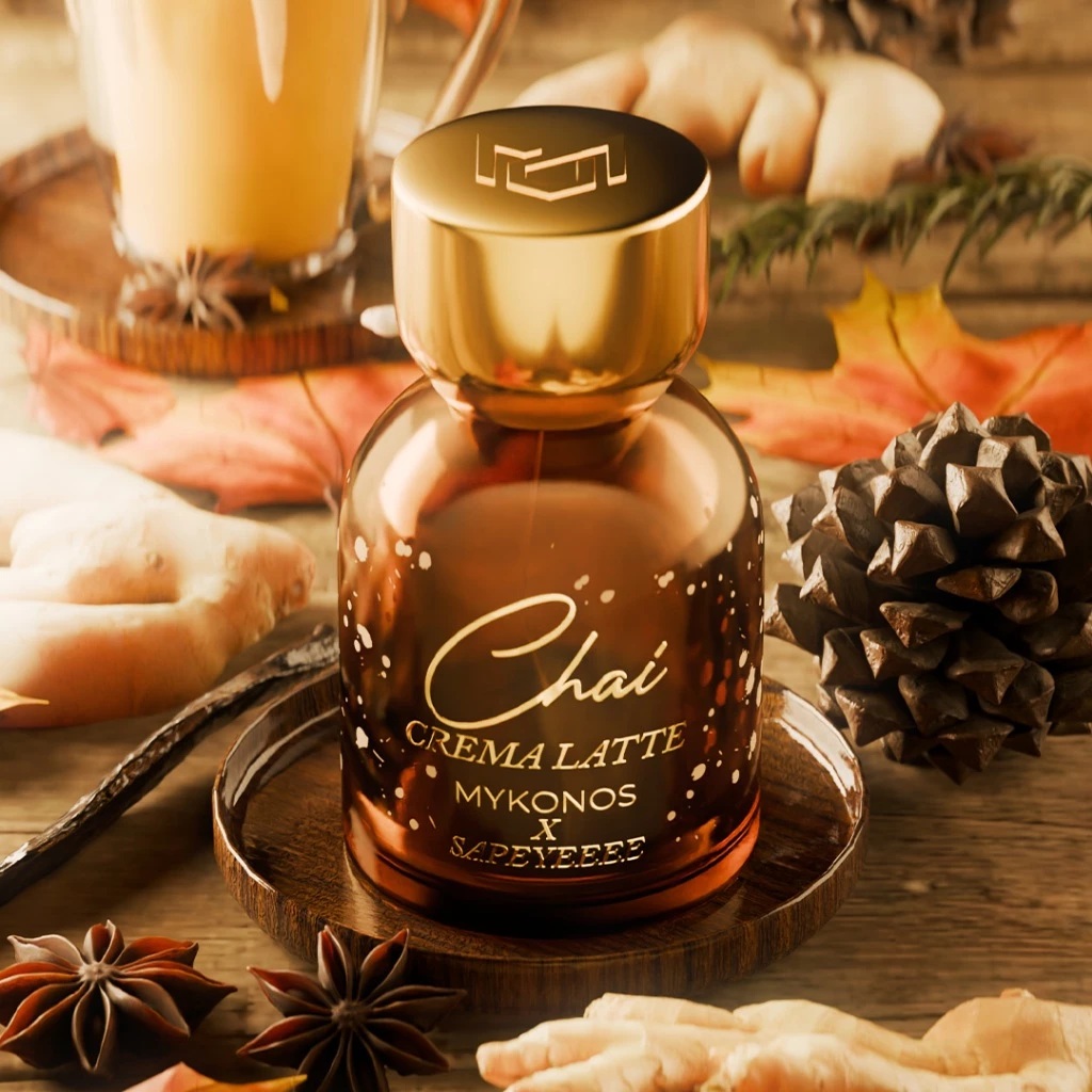  Mykonos Chai Crema Latte