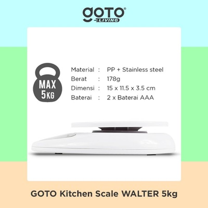 GOTO Walter Timbangan Dapur Digital 3