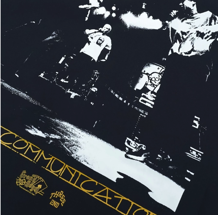 Biensi Fesyenindo Three2nd x Beastie Boys Coach Jacket Communication 050225