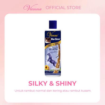 Cakra Daya Makmur Vienna Blue Horse Shampoo Silky & Shiny