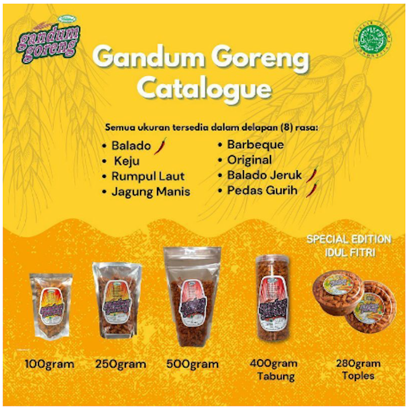 Gandum Goreng 5