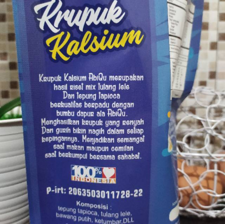 AbiQu Krupuk Kalsium