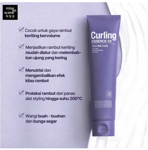 mise en scène Curling Essence 2X Volume Curl