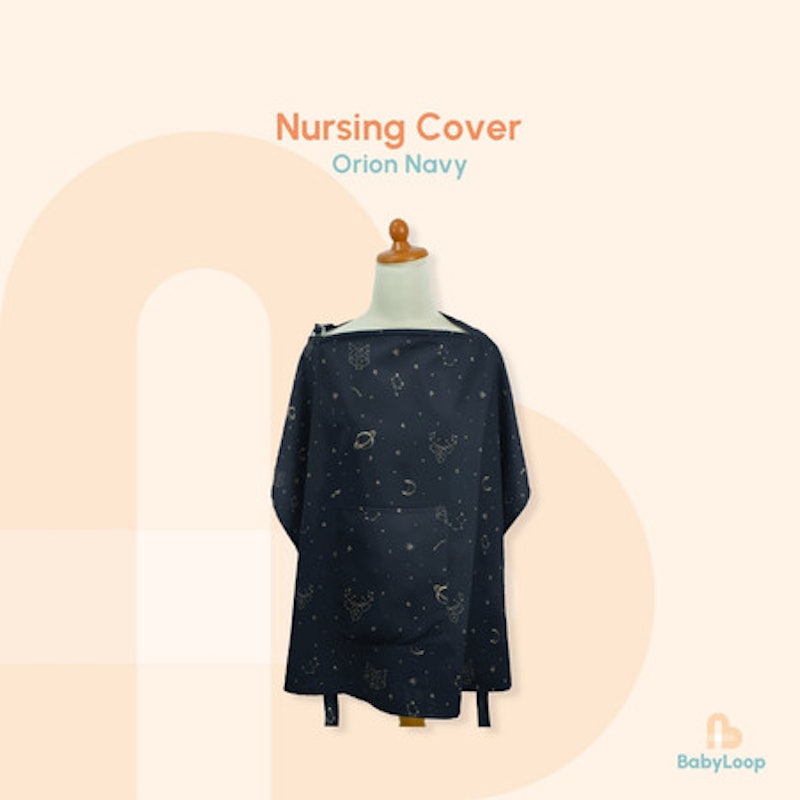 Baby Loop Nursing Cover Printed Fabric 5