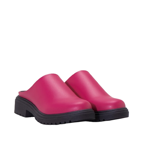 Adorable Projects Emery Mules Fuchsia