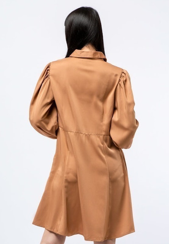 The Executive Long Sleeves Mini Dress 2