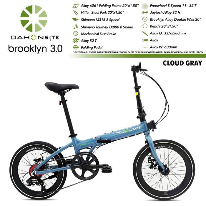 Roda Pasifik Mandiri (RPM) Dahon Syte Brooklyn 3.0 20 Inch