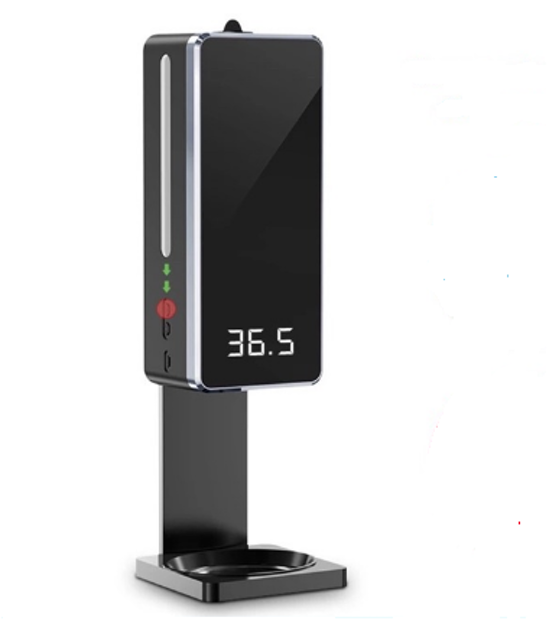Thermometer Infrared Hand Sanitizer Dispenser Otomatis 2 in 1 ｜ K10 Pro