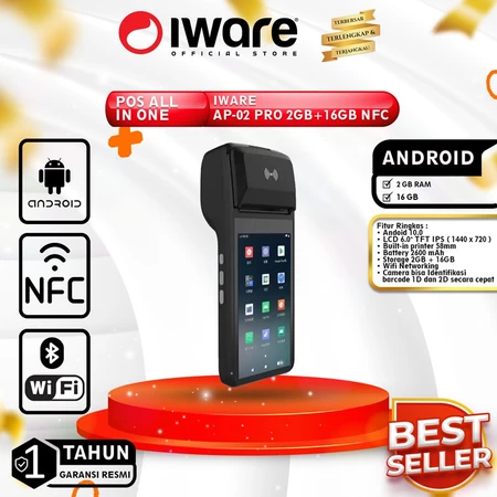 Iware Iware Mesin Kasir   AP-02 Pro