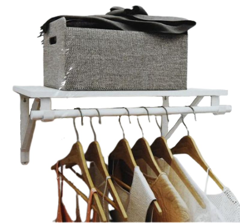 Masterspace Rak Dinding Dengan Gantungan Baju 2