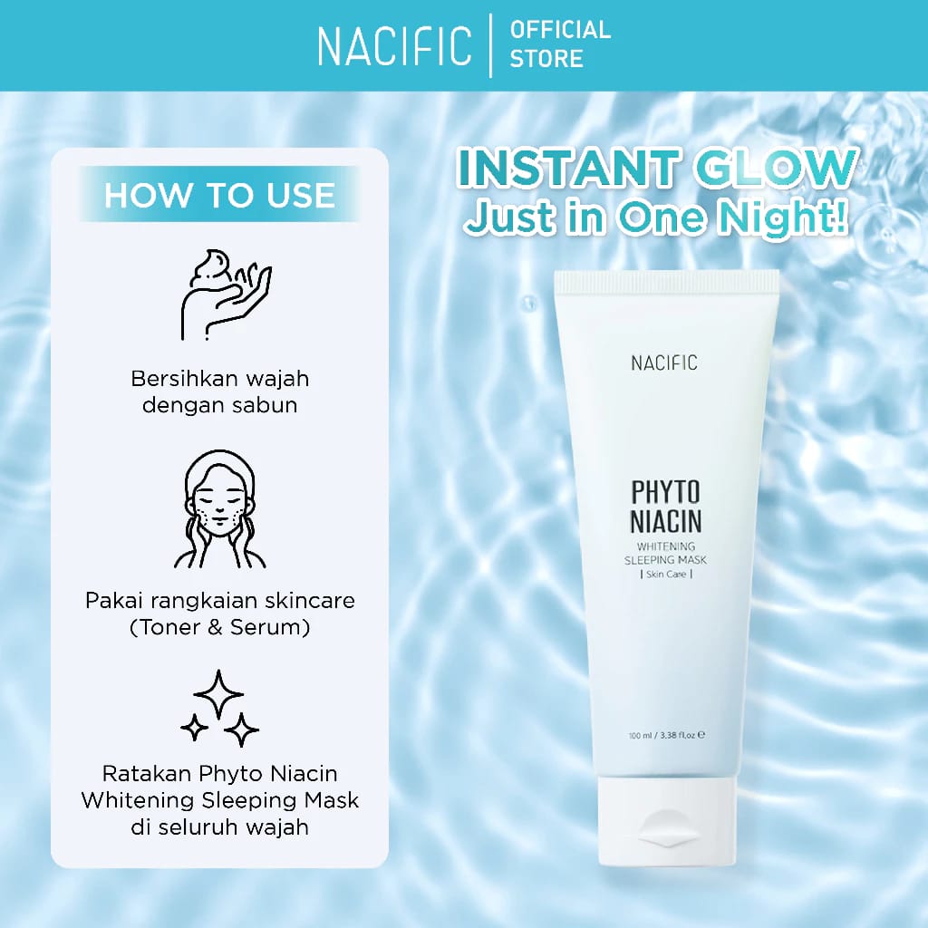 Abill Korea NACIFIC Phyto Niacin Whitening Sleeping Mask