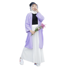 Zahrah Outer Lilac