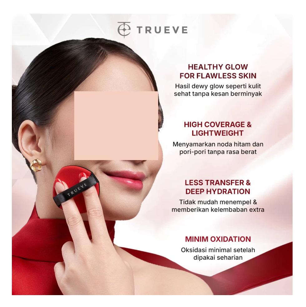 Trueve Mitra Indonesia Trueve Radiant Hi-Cover Mesh Cushion LW01 Light Warm