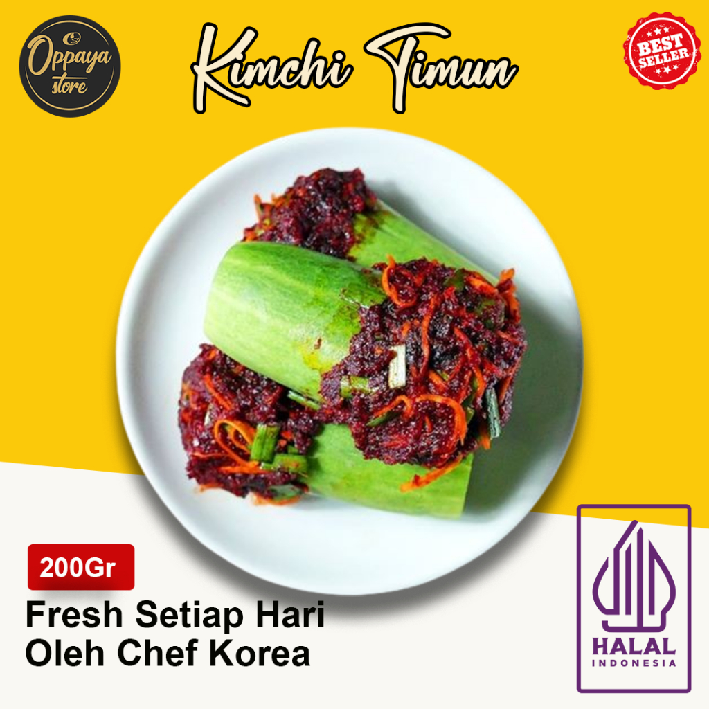 Permata Tunggal Kimchi Oppaya Kimchi Timun