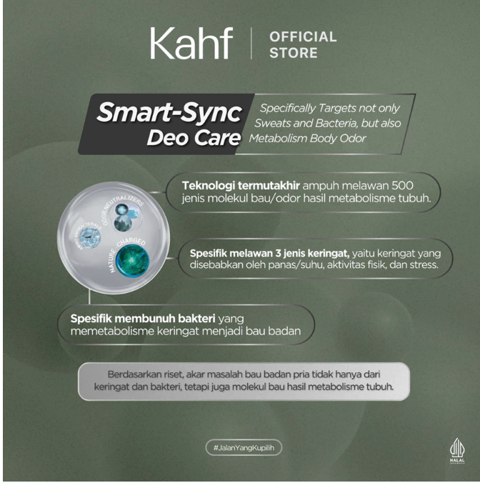 Paragon Technology and Innovation Kahf Cooling Power Antiperspirant Deodorant