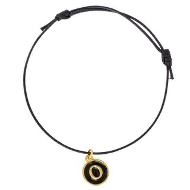 Gelang Tali Waterproof 1 Huruf Inisial A-Z