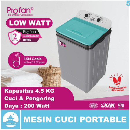  Profan Mesin Cuci Portable  RS 555