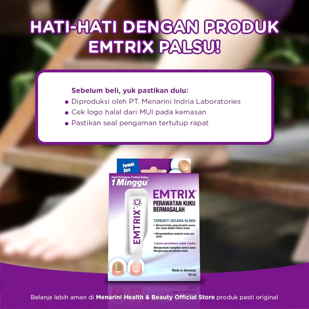 Menarini Indria Laboratories Emtrix Perawatan Kuku