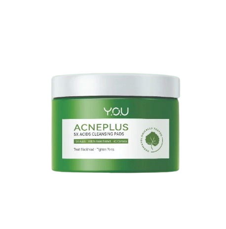 Y.O.U ｜ AcnePlus 5X Acids Cleansing Pads