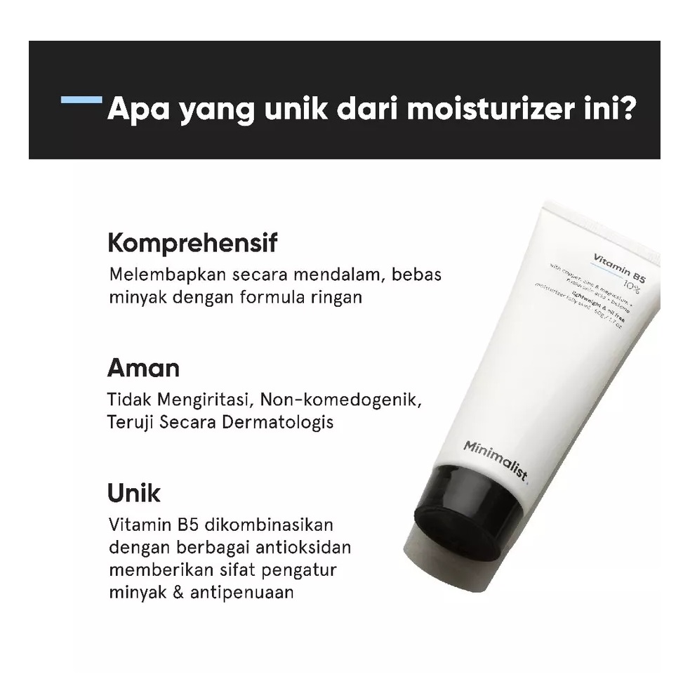 Uprising Science Minimalist 10% Vitamin B5 Moisturizer
