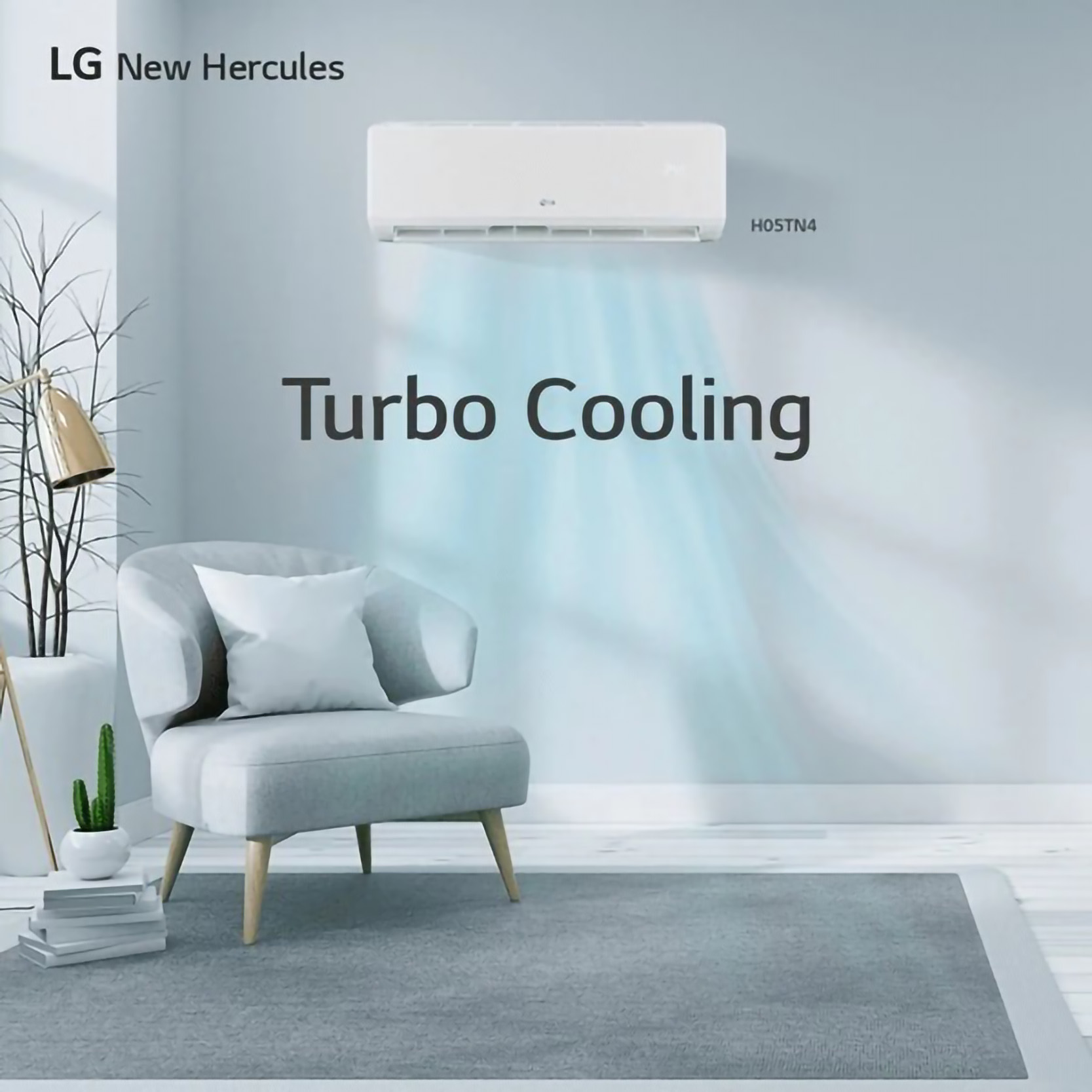 LG Electronics LG AC Split Standard Hercules Nova 1.5 PK H12TN4