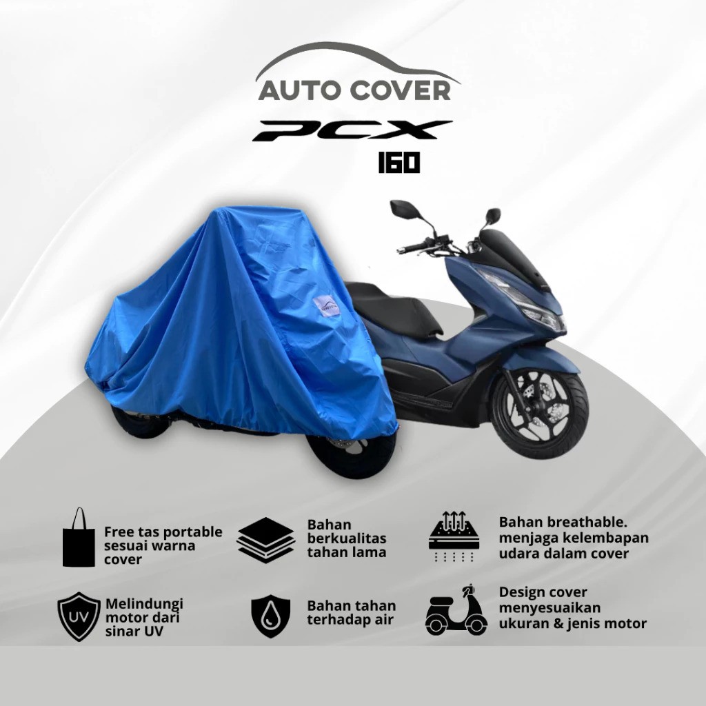  Autocover Cover Sepeda Motor Superior Honda PCX 160 