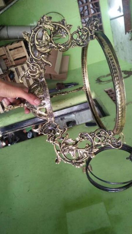 Lampu Gantung Antik Katrol 2