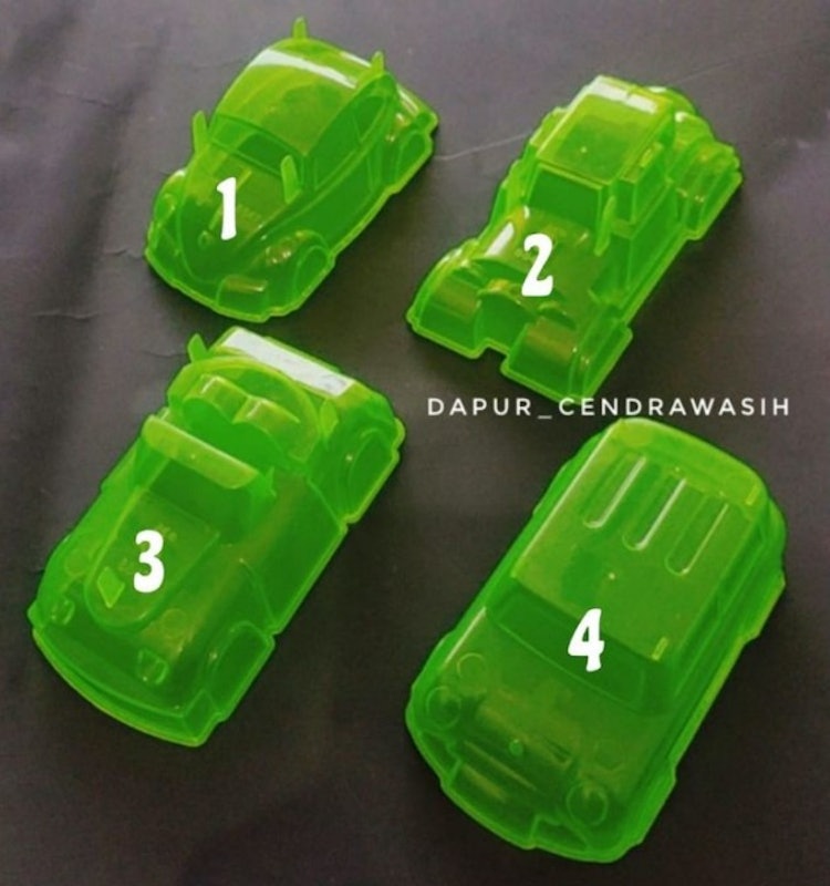 Cetakan Nasi Bento Mobil 4