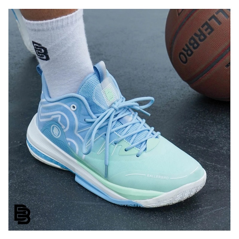 Ballerbro Sepatu Basket BB Speed Up Purple Splash 3