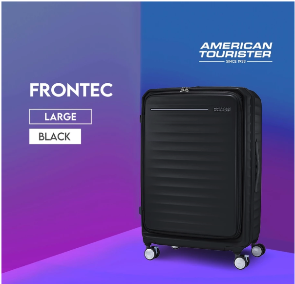 American Tourister Frontec Large 28 Inch Black